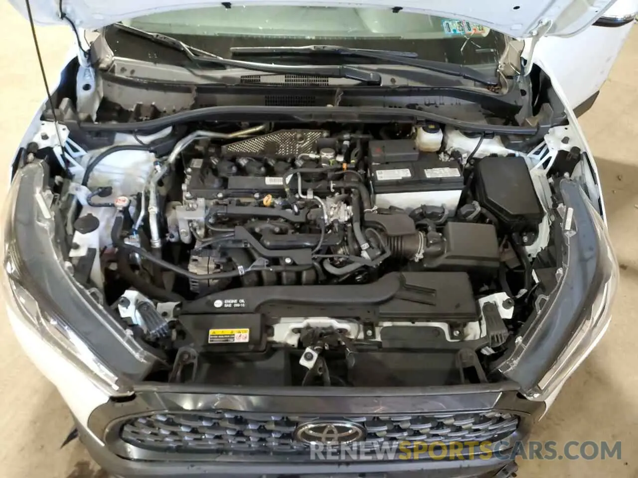 11 fotografías del automóvil dañado 7MUBAABG2NV002428 TOYOTA COROLLA CR 2022