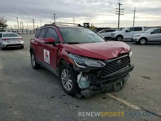 11 fotografías del automóvil dañado 7MUBAABG6NV032628 TOYOTA COROLLA CR 2022