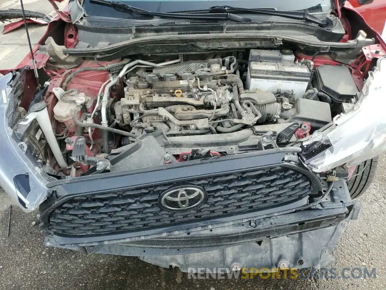 14 fotografías del automóvil dañado 7MUBAABG6NV032628 TOYOTA COROLLA CR 2022