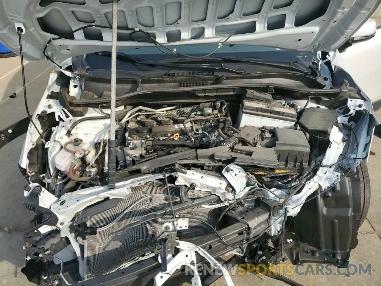 12 fotografías del automóvil dañado 7MUCAAAG0NV034364 TOYOTA COROLLA CR 2022