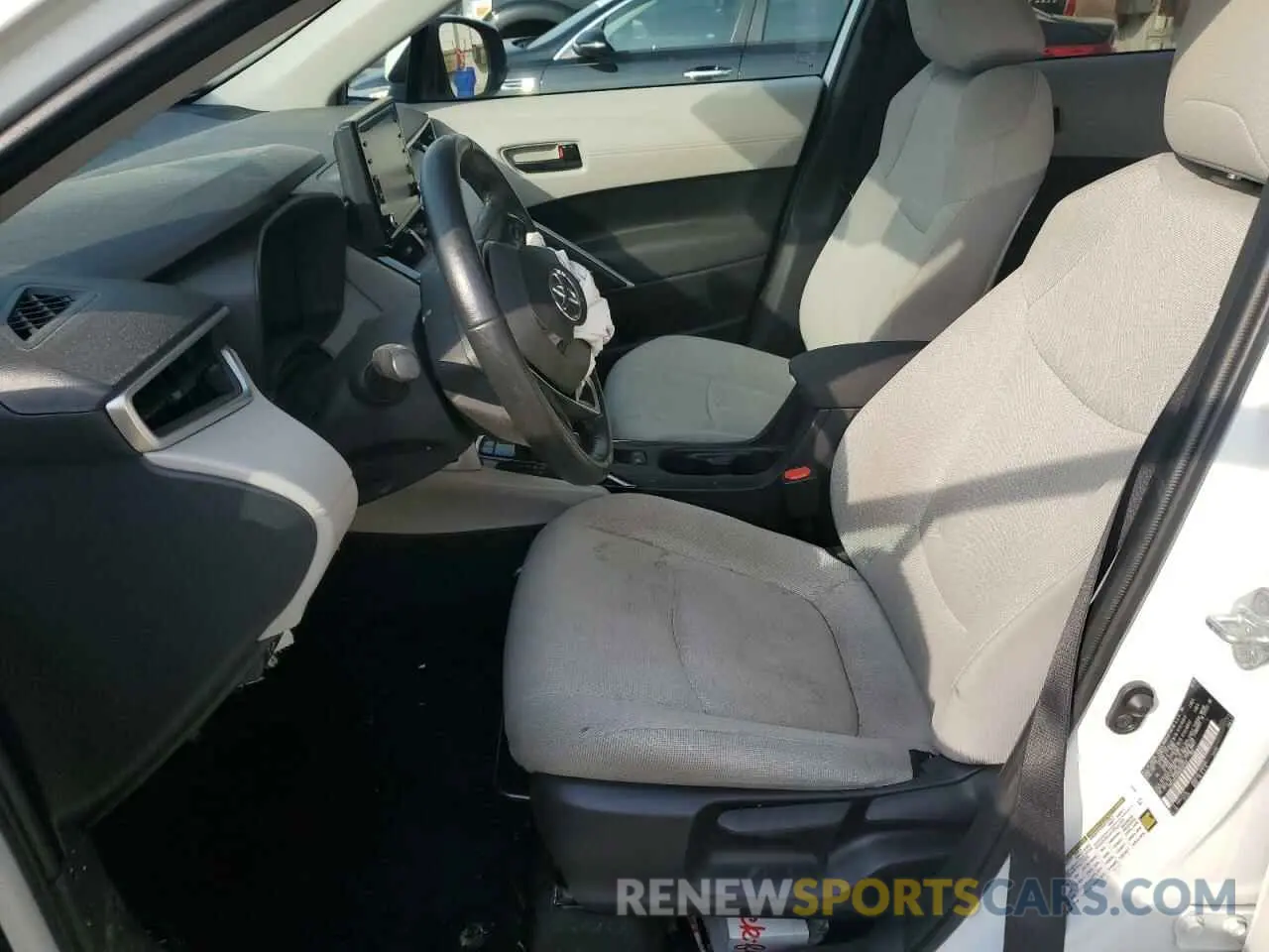 7 fotografías del automóvil dañado 7MUCAAAG0NV034364 TOYOTA COROLLA CR 2022