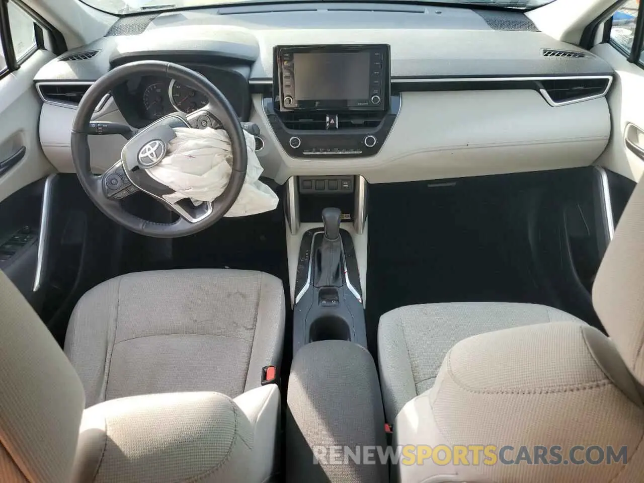 8 fotografías del automóvil dañado 7MUCAAAG0NV034364 TOYOTA COROLLA CR 2022
