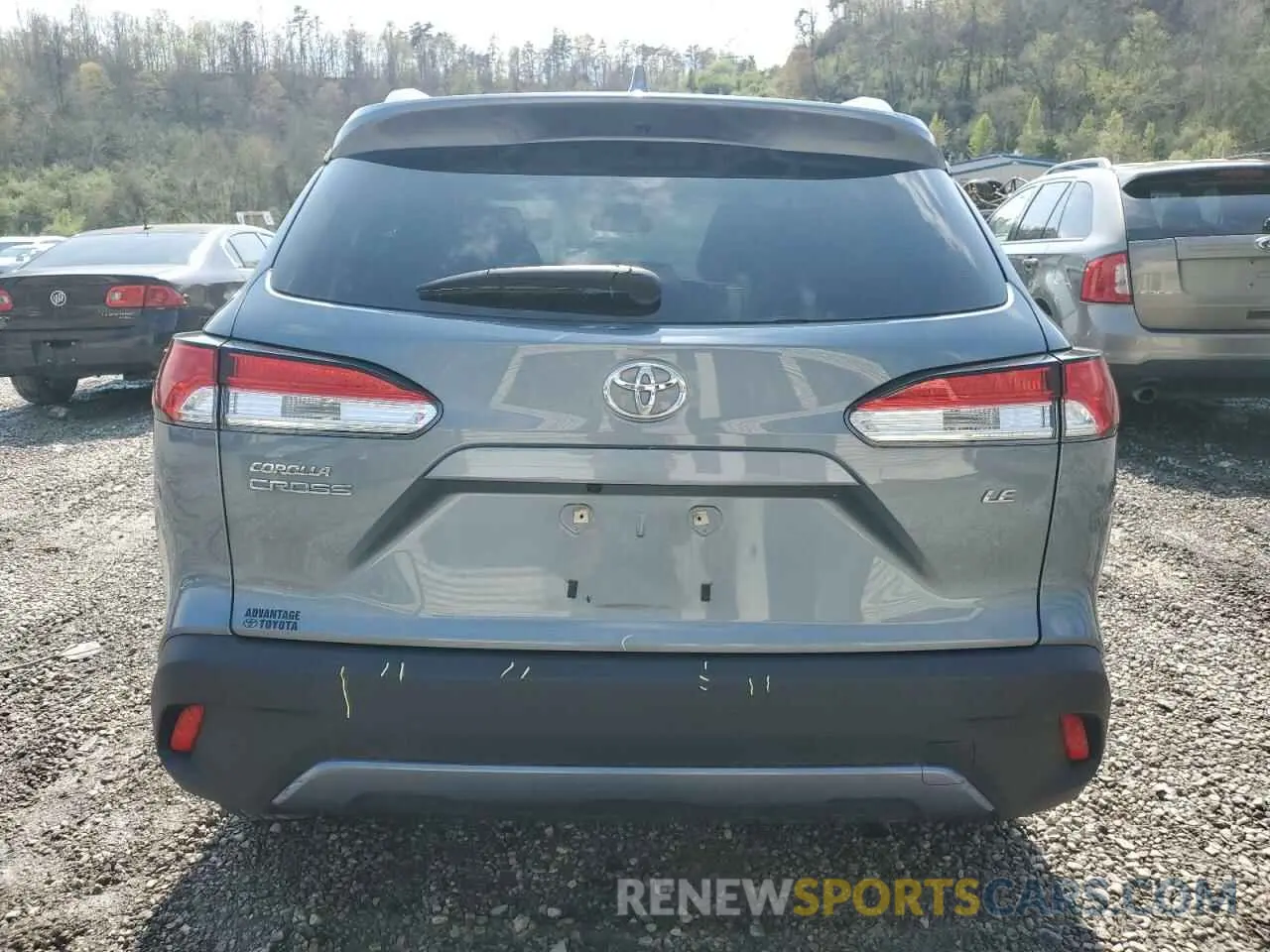 6 fotografías del automóvil dañado 7MUCAAAG1NV019209 TOYOTA COROLLA CR 2022