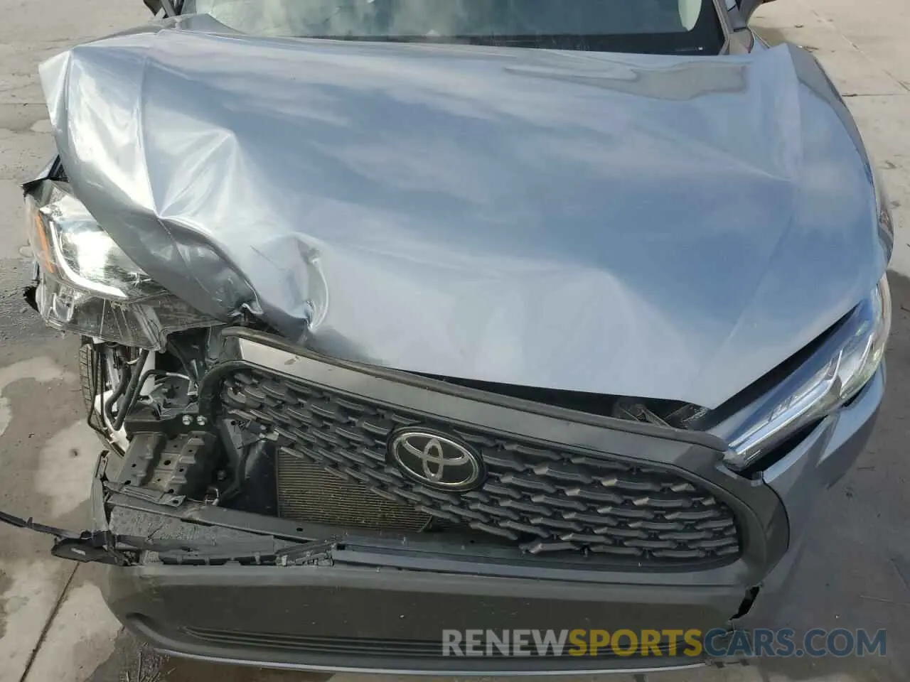 12 fotografías del automóvil dañado 7MUCAAAG1NV023339 TOYOTA COROLLA CR 2022