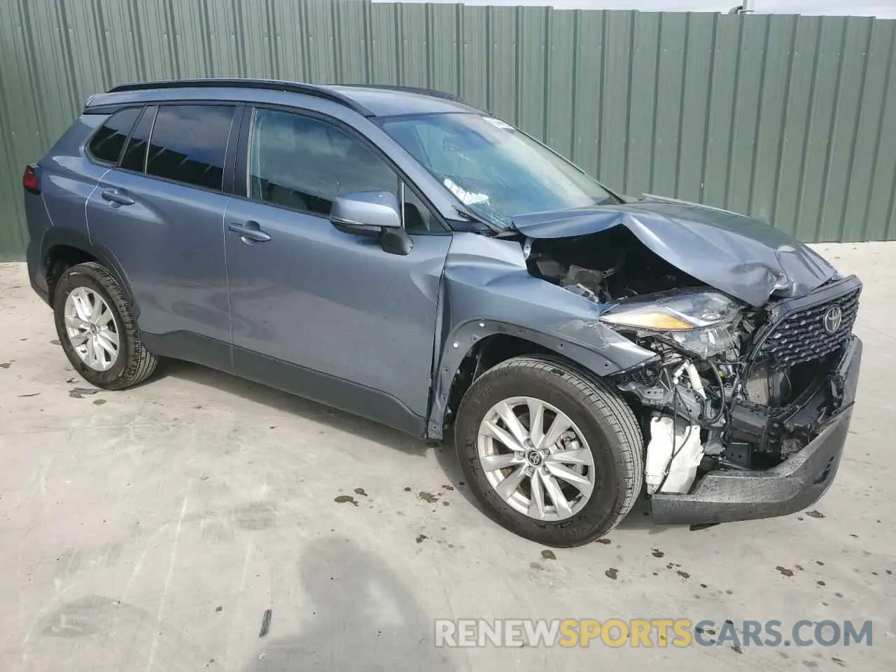 4 fotografías del automóvil dañado 7MUCAAAG1NV023339 TOYOTA COROLLA CR 2022