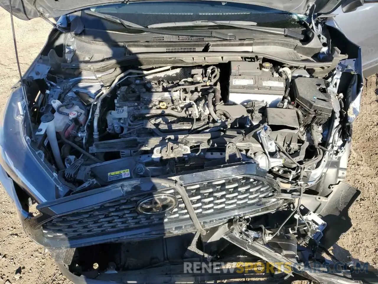 12 fotografías del automóvil dañado 7MUCAAAG2NV019249 TOYOTA COROLLA CR 2022