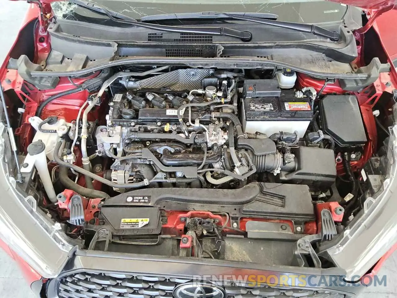 12 fotografías del automóvil dañado 7MUCAAAG3NV009264 TOYOTA COROLLA CR 2022