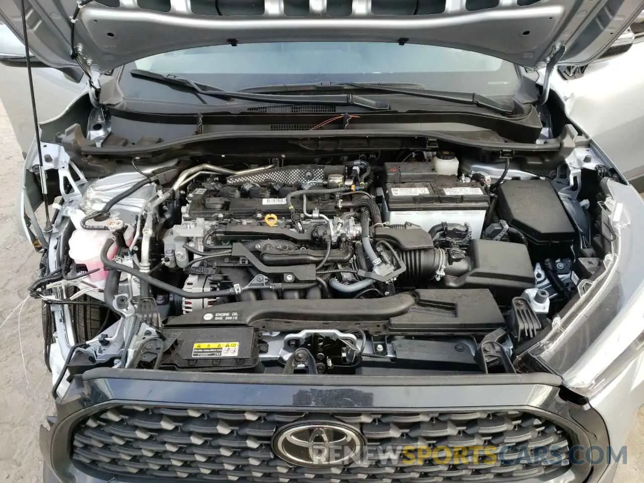 11 fotografías del automóvil dañado 7MUCAAAG4NV009662 TOYOTA COROLLA CR 2022