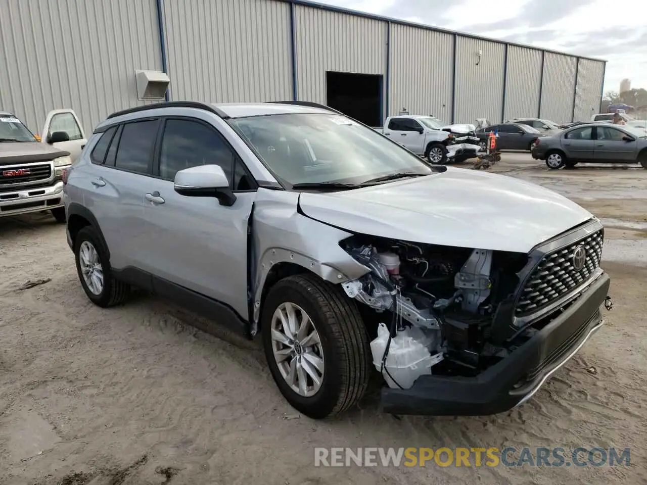 4 fotografías del automóvil dañado 7MUCAAAG4NV009662 TOYOTA COROLLA CR 2022