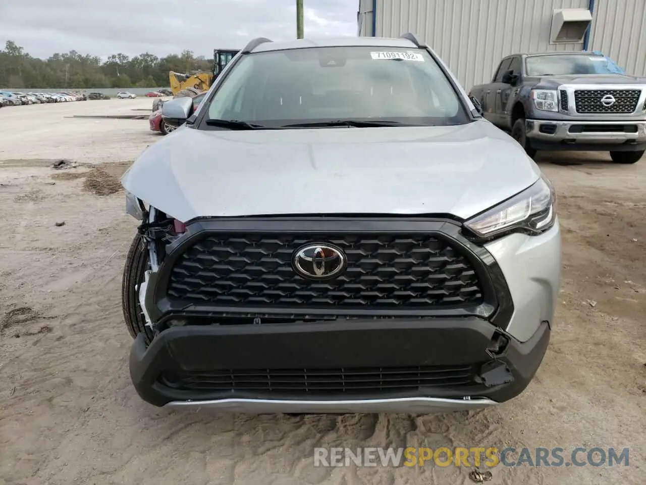 5 fotografías del automóvil dañado 7MUCAAAG4NV009662 TOYOTA COROLLA CR 2022