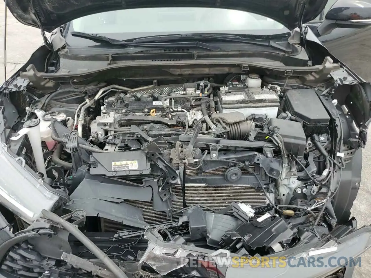 12 fotografías del automóvil dañado 7MUCAAAG5NV025028 TOYOTA COROLLA CR 2022