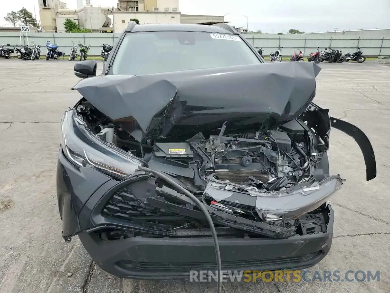 5 fotografías del automóvil dañado 7MUCAAAG5NV025028 TOYOTA COROLLA CR 2022