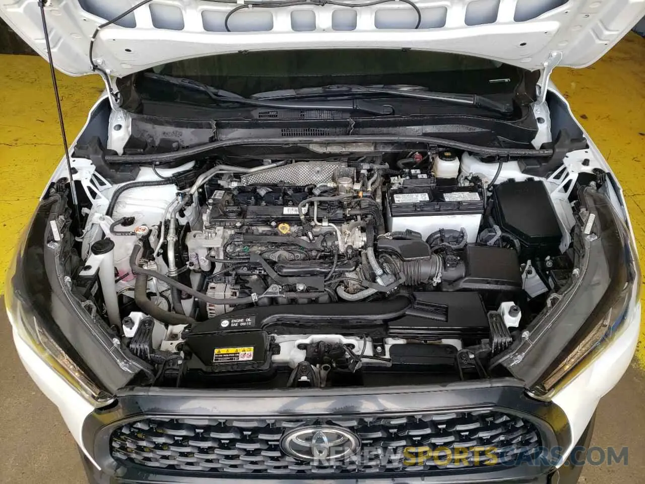 12 fotografías del automóvil dañado 7MUCAAAG6NV032473 TOYOTA COROLLA CR 2022