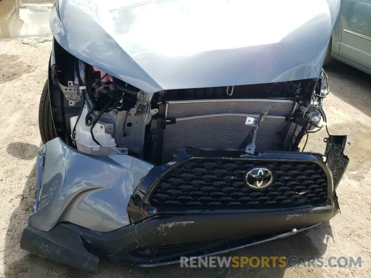 9 fotografías del automóvil dañado 7MUCAAAGXNV022738 TOYOTA COROLLA CR 2022