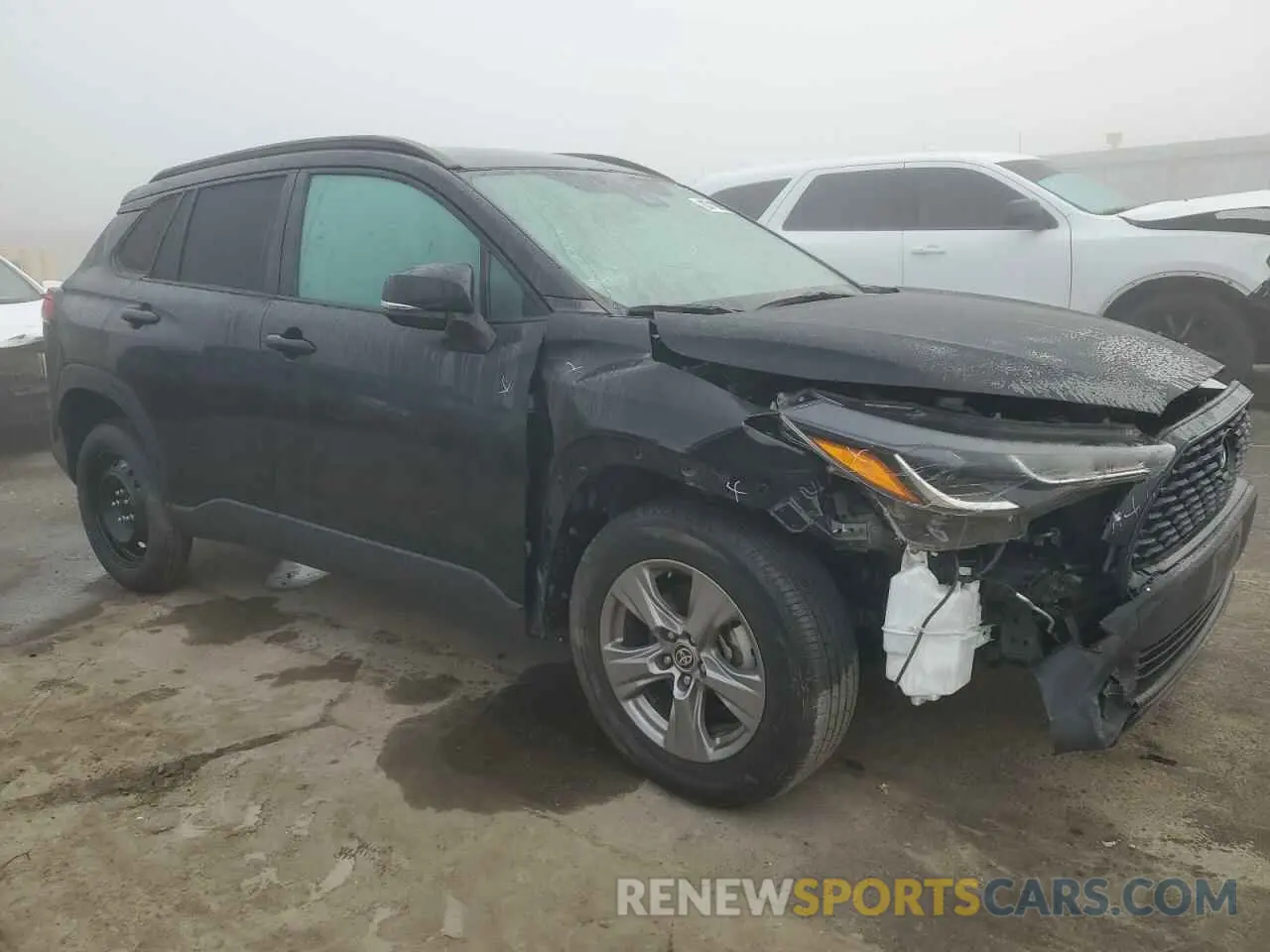 4 fotografías del automóvil dañado 7MUCAAAGXNV022965 TOYOTA COROLLA CR 2022