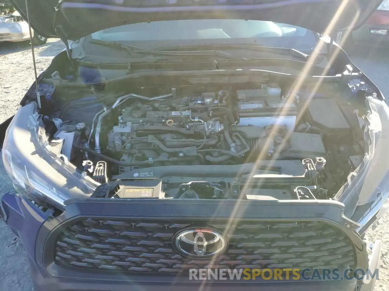 12 fotografías del automóvil dañado 7MUCAABG0NV026196 TOYOTA COROLLA CR 2022