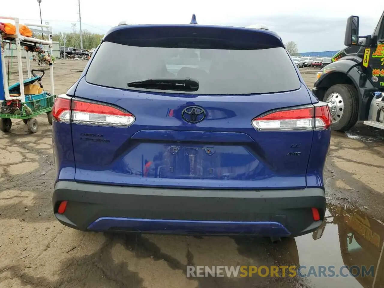 6 fotografías del automóvil dañado 7MUCAABG0NV039319 TOYOTA COROLLA CR 2022
