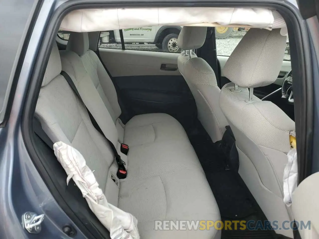 11 fotografías del automóvil dañado 7MUCAABG2NV010419 TOYOTA COROLLA CR 2022