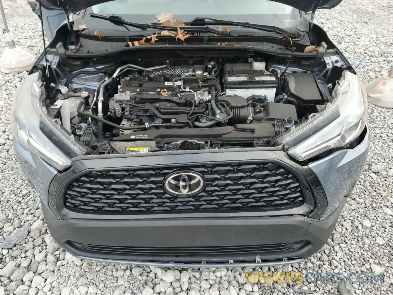 12 fotografías del automóvil dañado 7MUCAABG2NV010419 TOYOTA COROLLA CR 2022