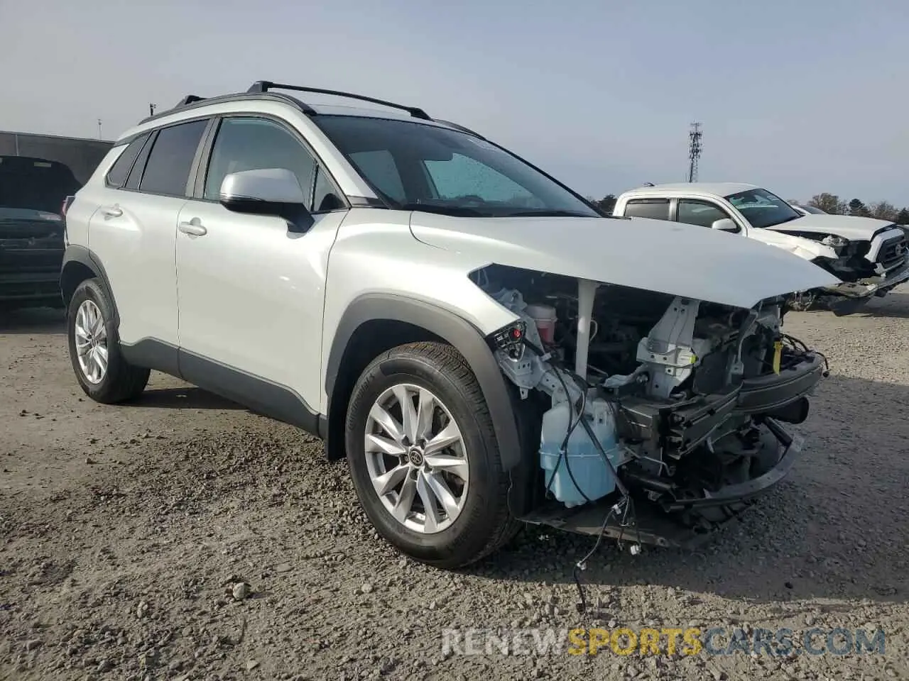 4 fotografías del automóvil dañado 7MUCAABG5NV006106 TOYOTA COROLLA CR 2022