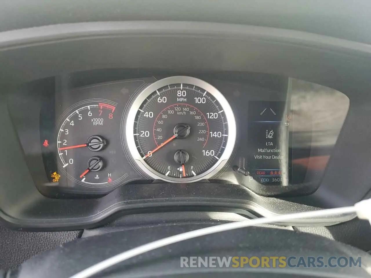 9 fotografías del automóvil dañado 7MUCAABG5NV006106 TOYOTA COROLLA CR 2022
