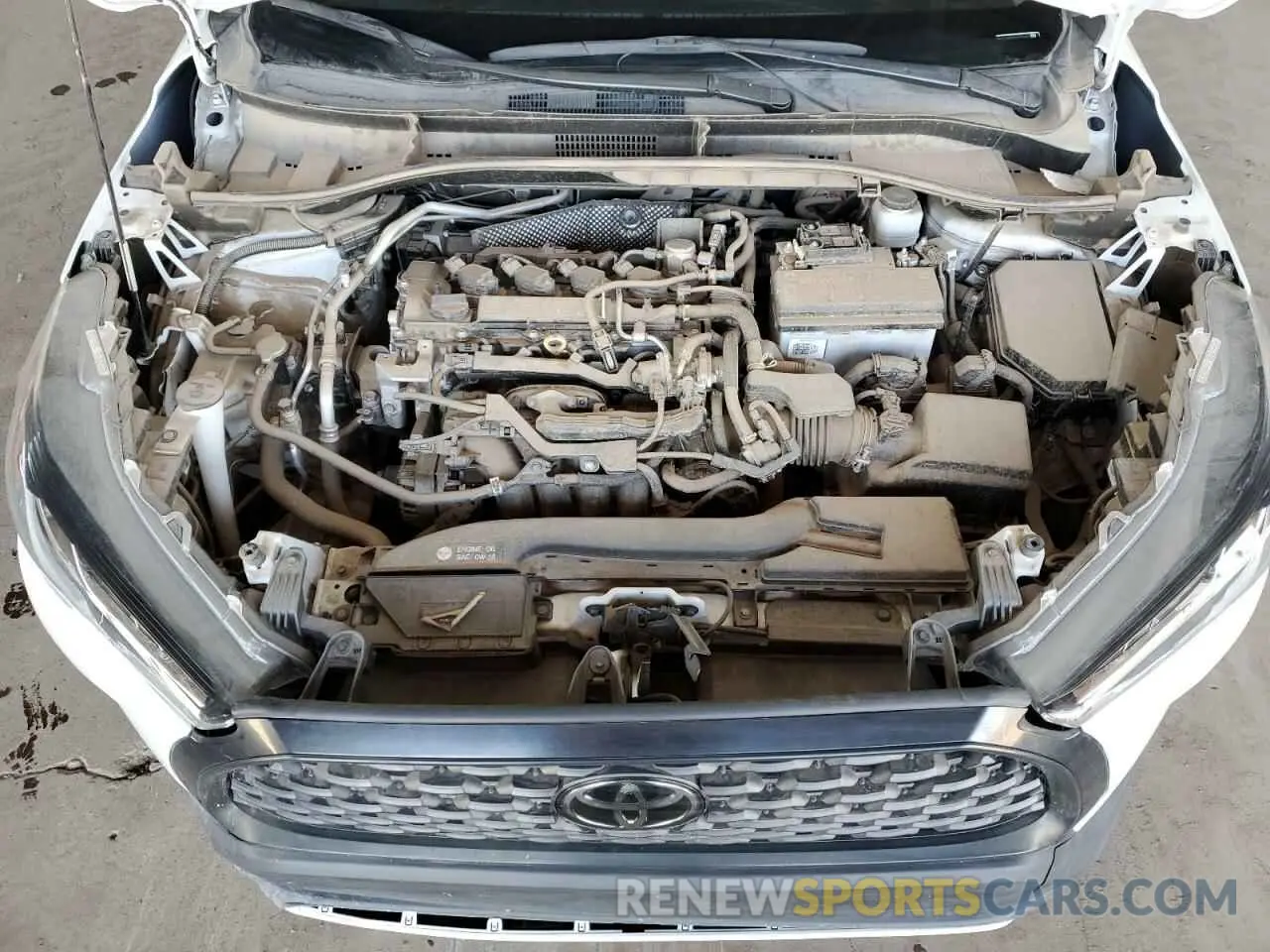 11 fotografías del automóvil dañado 7MUCAABG6NV022461 TOYOTA COROLLA CR 2022