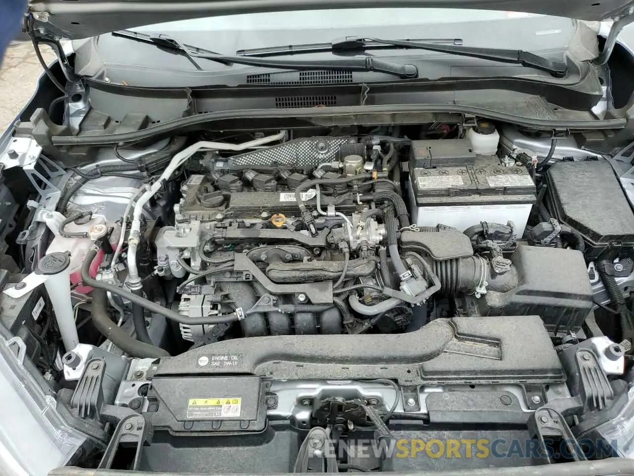 12 fotografías del automóvil dañado 7MUCAABG7NV021335 TOYOTA COROLLA CR 2022