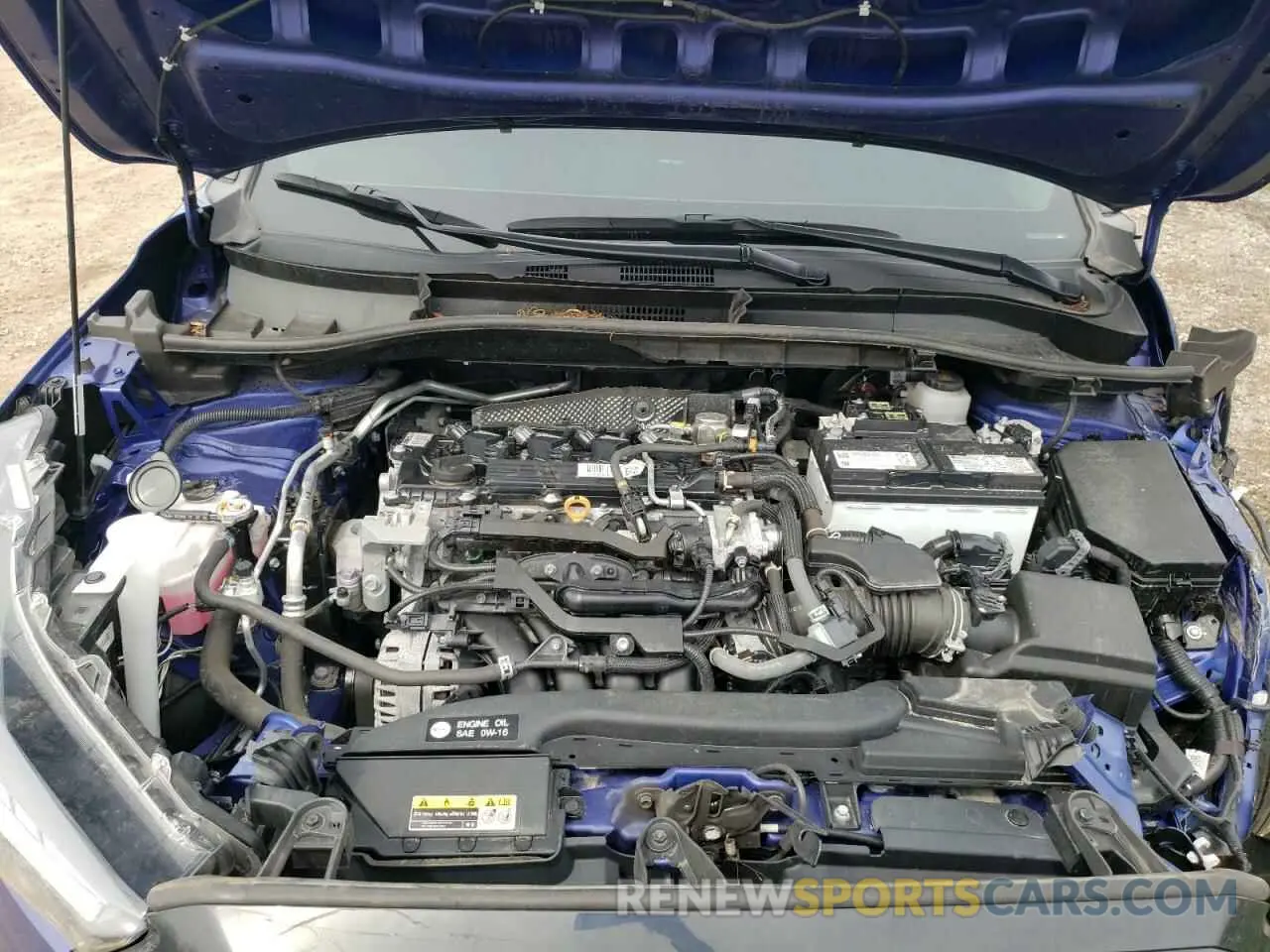 13 fotografías del automóvil dañado 7MUCAABG7NV024767 TOYOTA COROLLA CR 2022