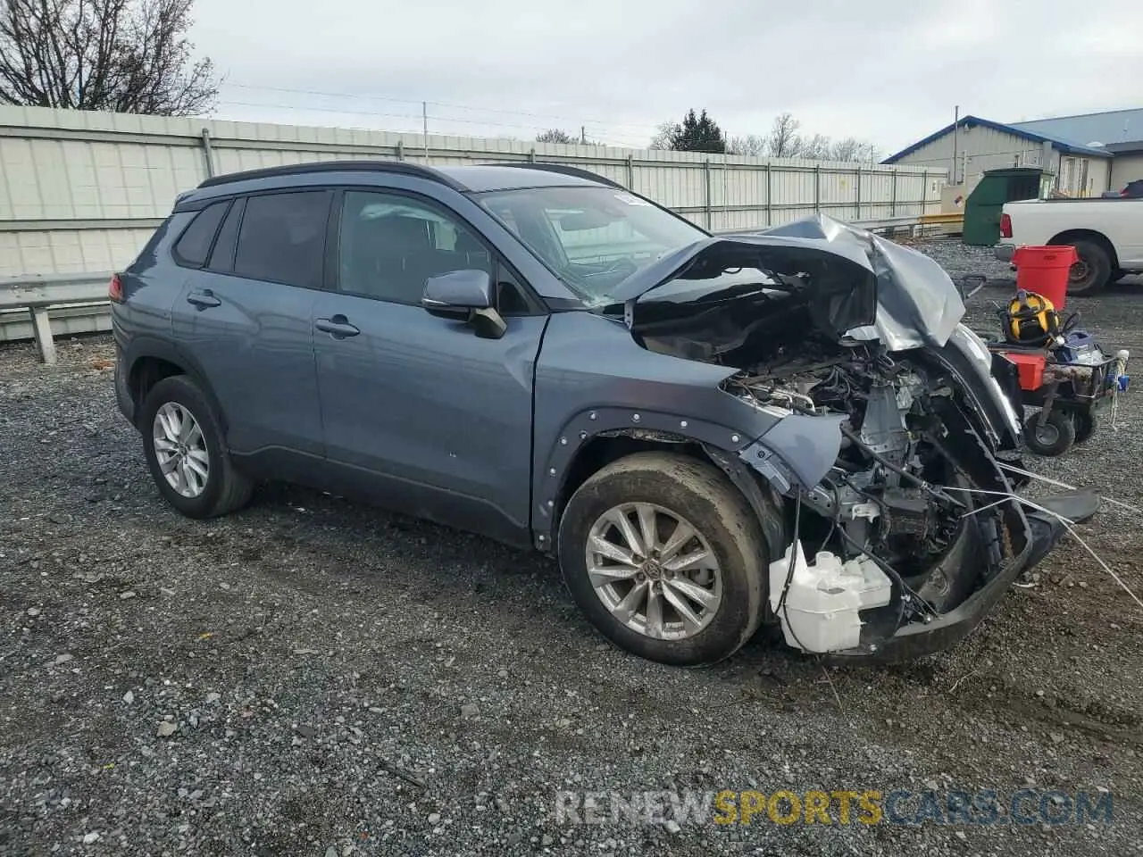 4 fotografías del automóvil dañado 7MUCAABG8NV008948 TOYOTA COROLLA CR 2022