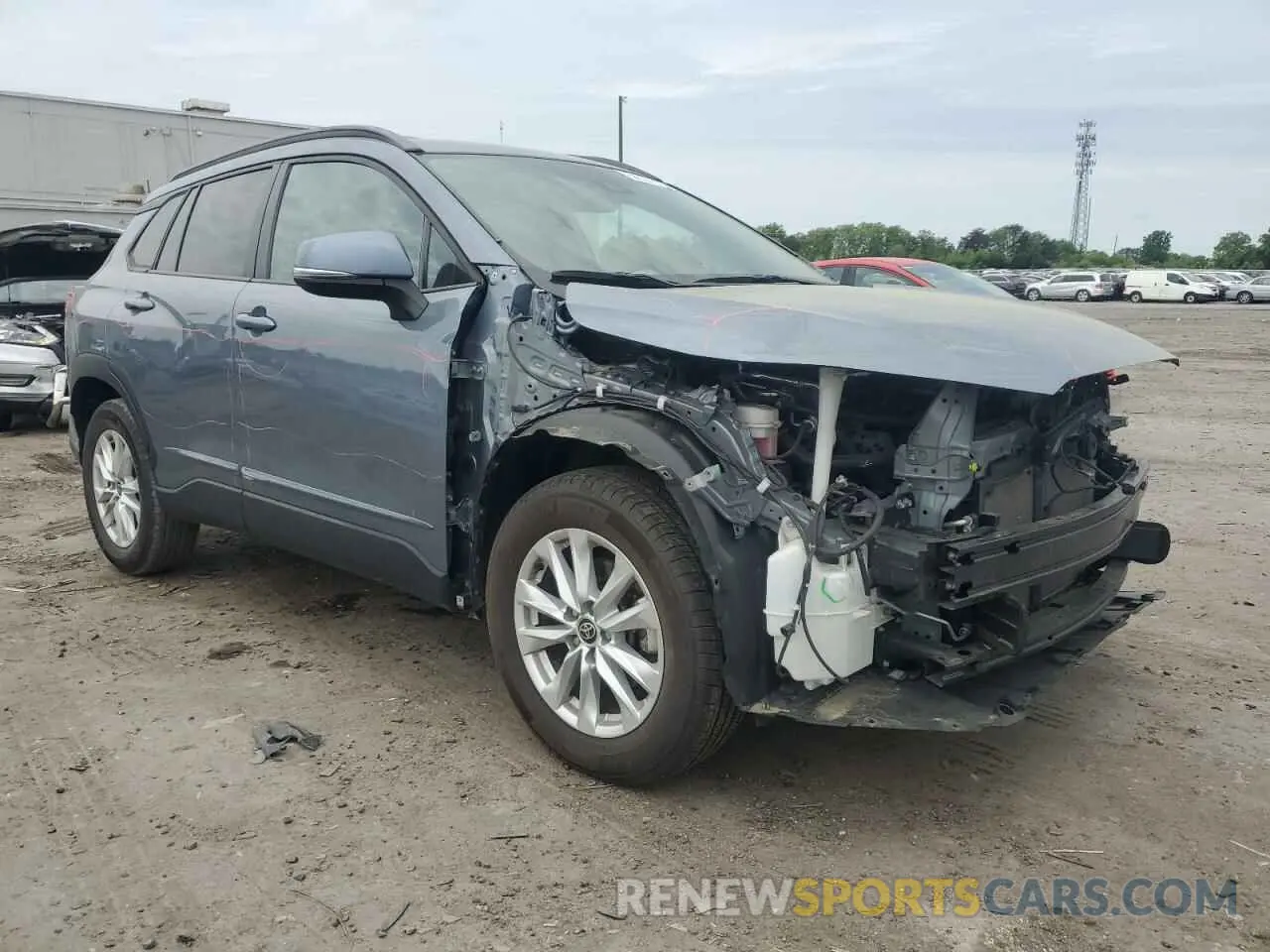 4 fotografías del automóvil dañado 7MUCAABGXNV034144 TOYOTA COROLLA CR 2022