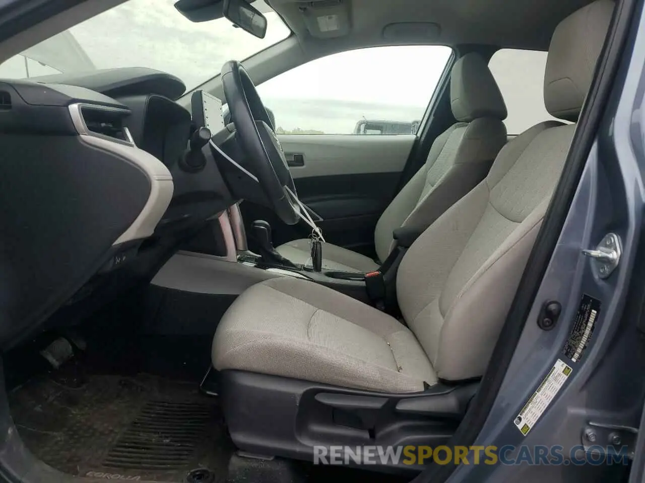 7 fotografías del automóvil dañado 7MUCAABGXNV034144 TOYOTA COROLLA CR 2022