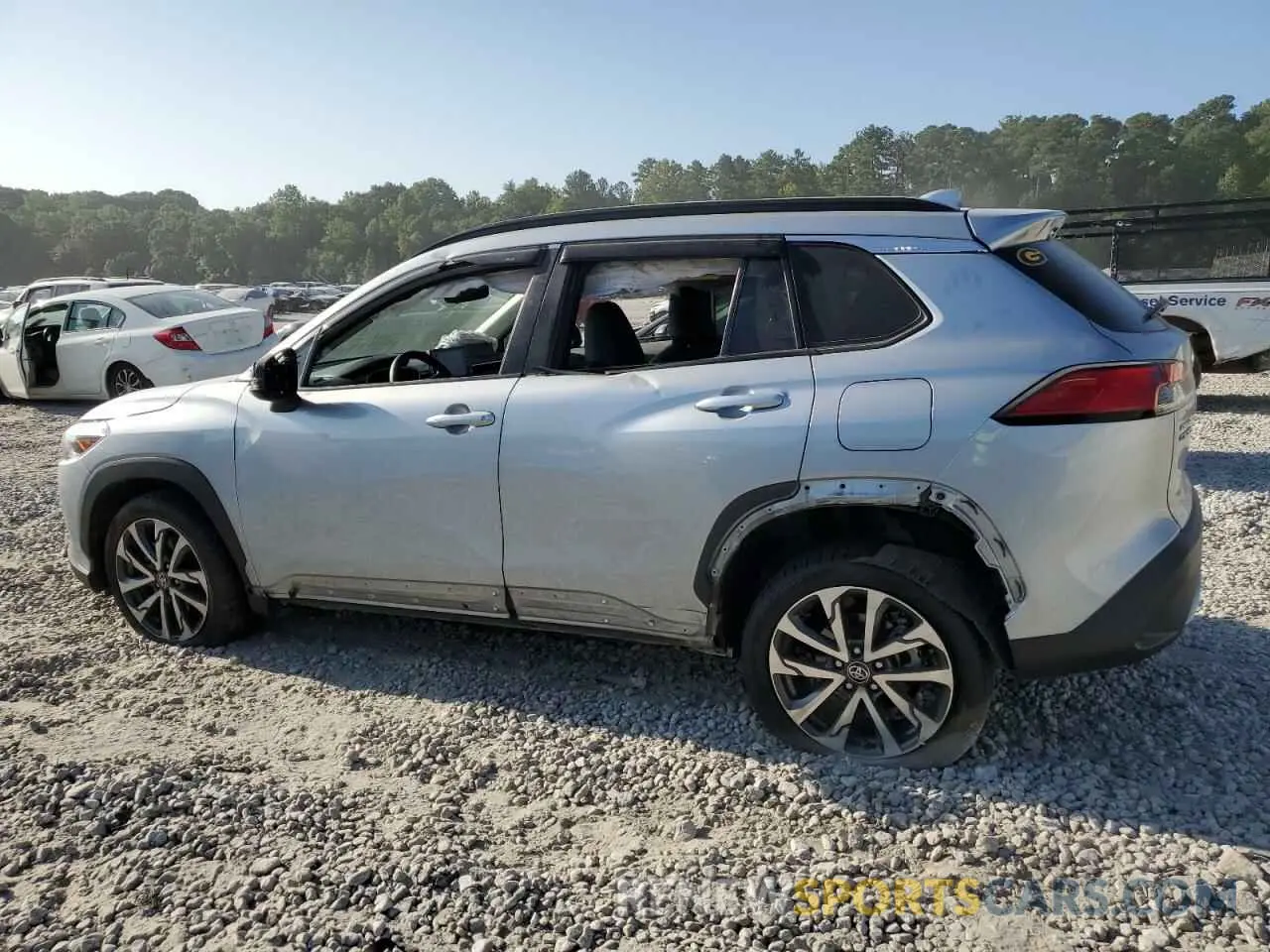 2 fotografías del automóvil dañado 7MUDAAAG4NV009309 TOYOTA COROLLA CR 2022