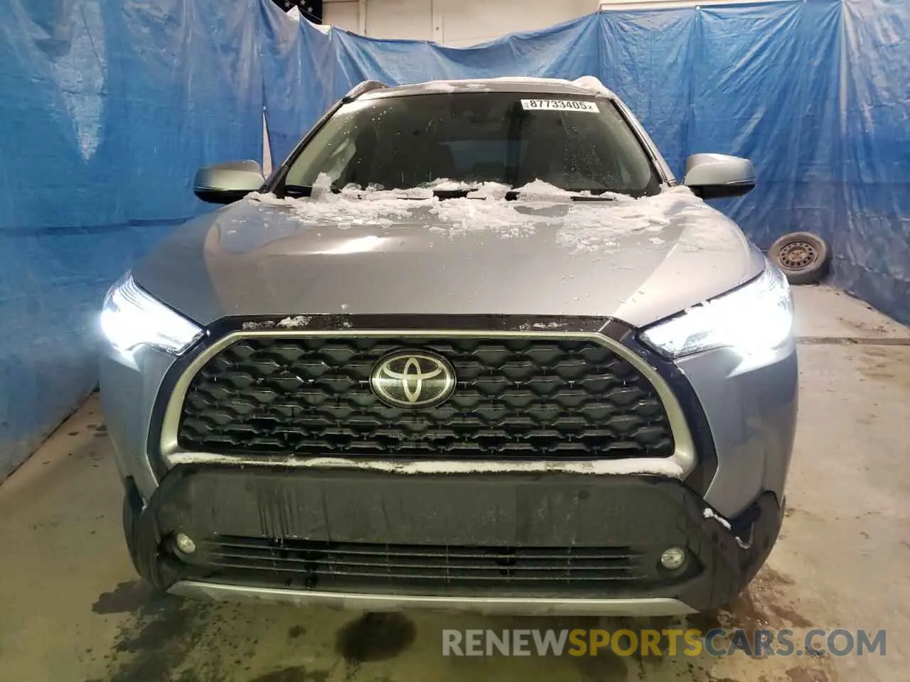 5 fotografías del automóvil dañado 7MUDAABG0NV041706 TOYOTA COROLLA CR 2022