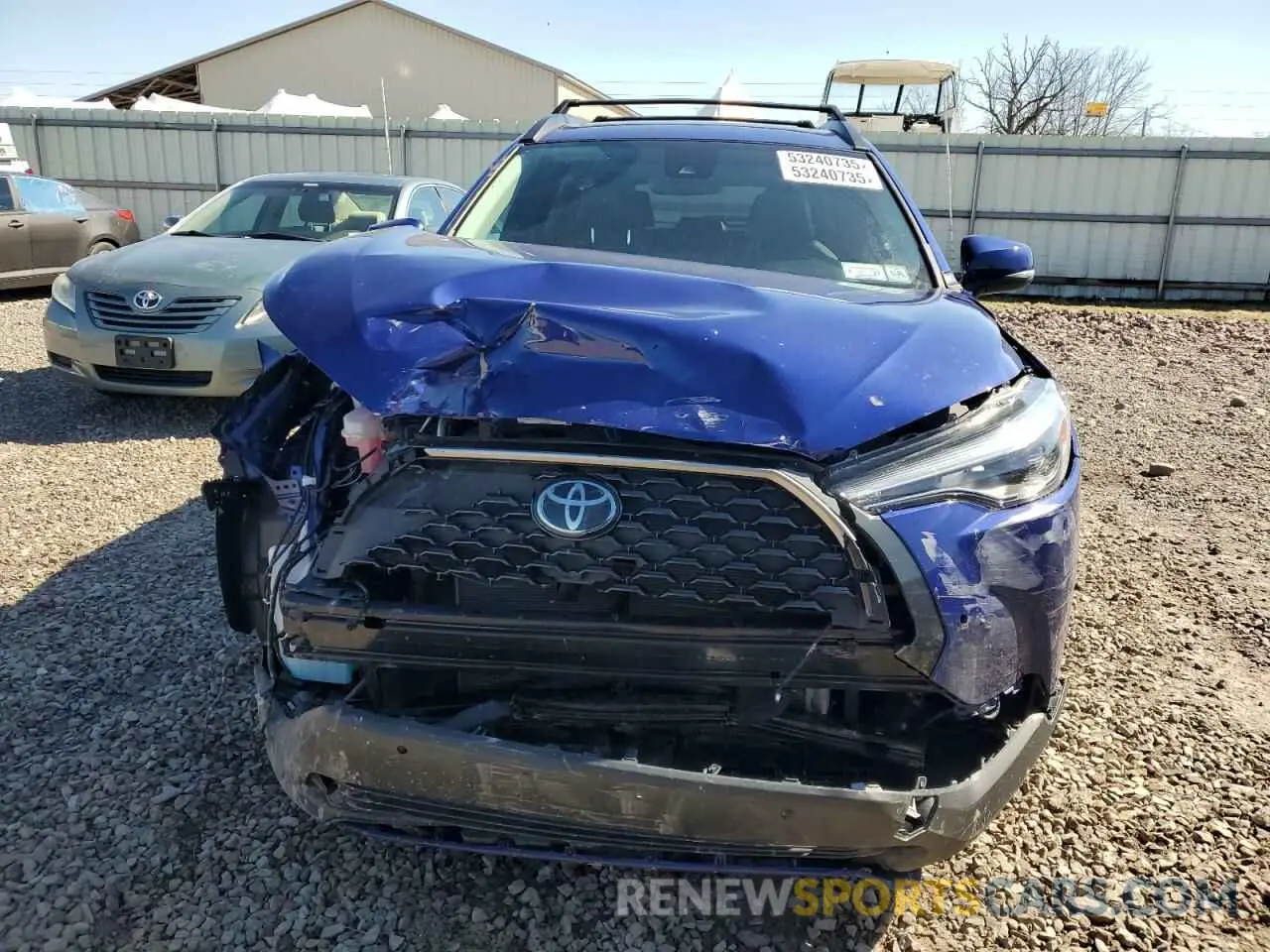 5 fotografías del automóvil dañado 7MUDAABG3NV006450 TOYOTA COROLLA CR 2022