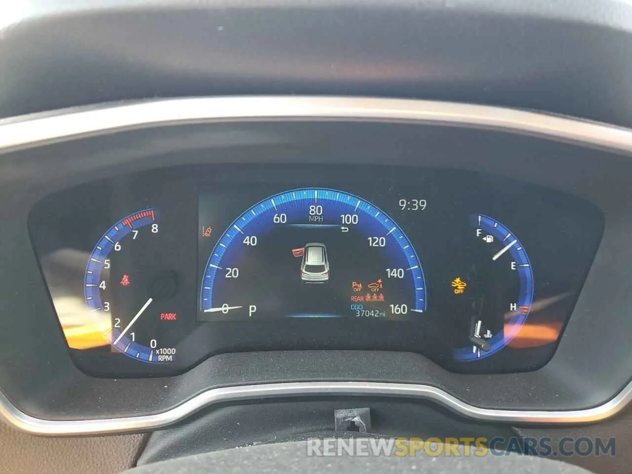 9 fotografías del automóvil dañado 7MUDAABG4NV039585 TOYOTA COROLLA CR 2022