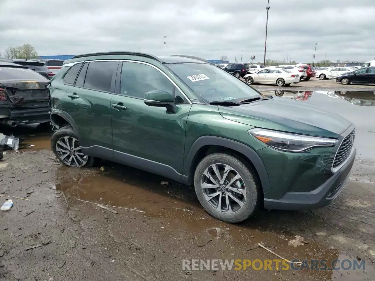 4 fotografías del automóvil dañado 7MUDAABG6NV006829 TOYOTA COROLLA CR 2022