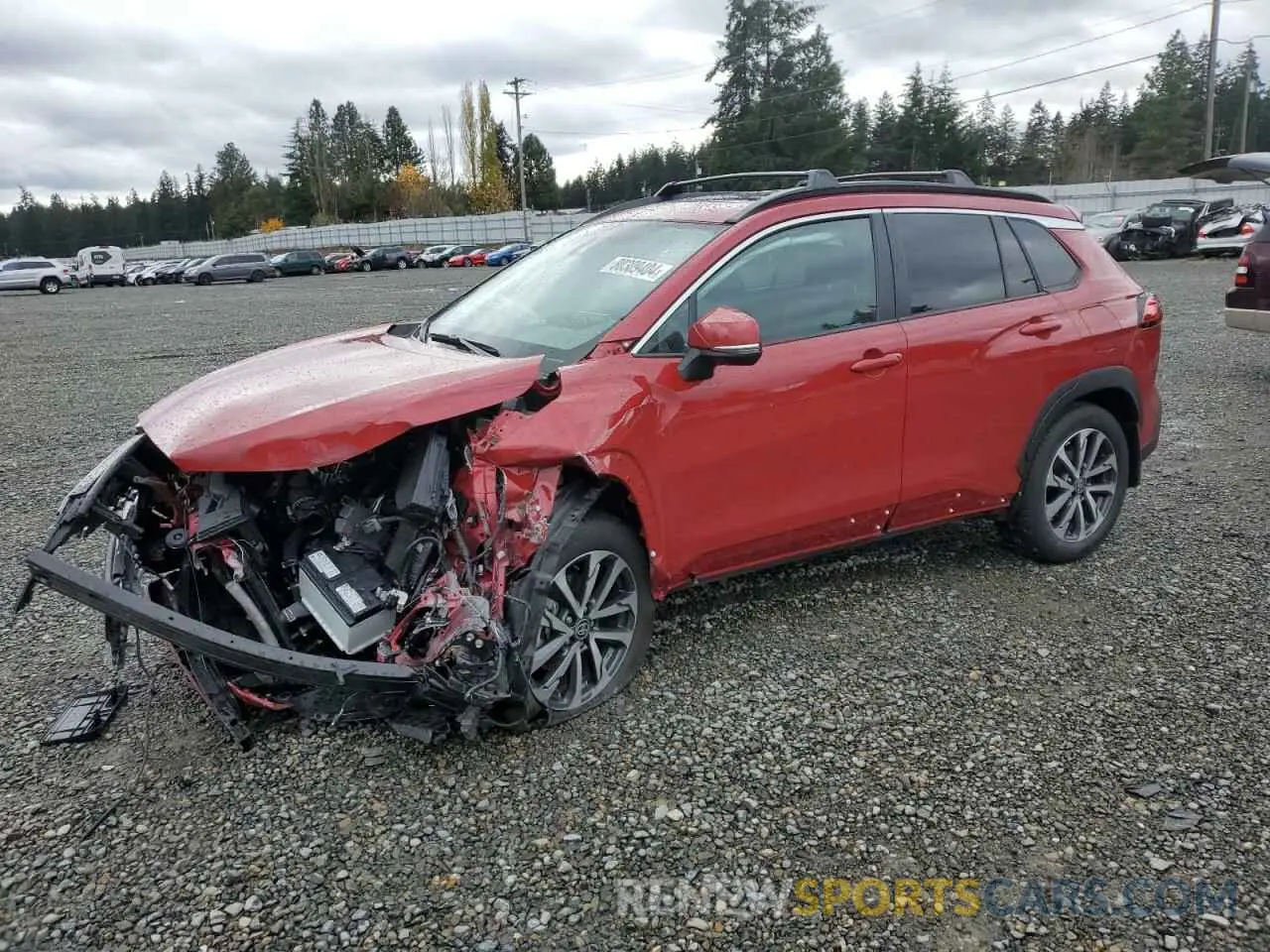1 fotografías del automóvil dañado 7MUDAABG6NV031231 TOYOTA COROLLA CR 2022