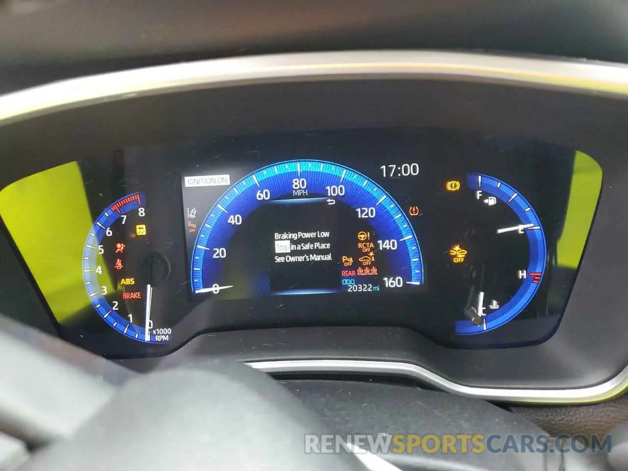 9 fotografías del automóvil dañado 7MUDAABG6NV031231 TOYOTA COROLLA CR 2022