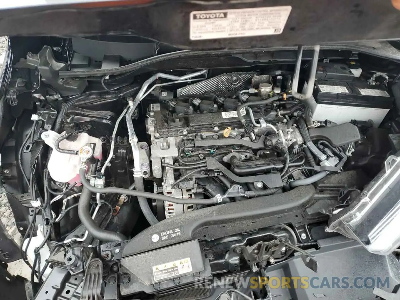 11 fotografías del automóvil dañado 7MUDAABG8NV041100 TOYOTA COROLLA CR 2022