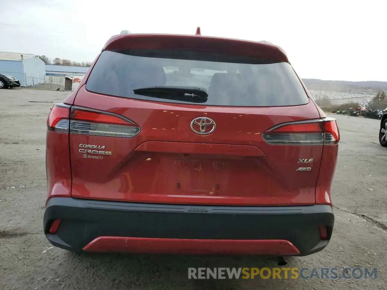 6 fotografías del automóvil dañado 7MUDAABG8NV043641 TOYOTA COROLLA CR 2022