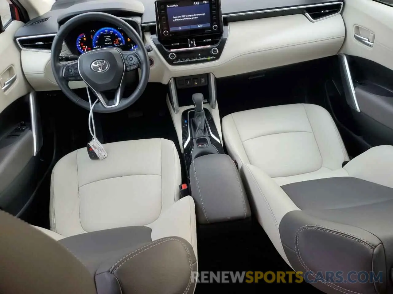 8 fotografías del automóvil dañado 7MUDAABG8NV043641 TOYOTA COROLLA CR 2022