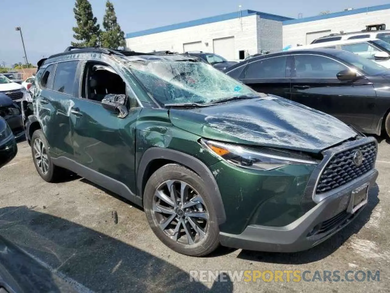 4 fotografías del automóvil dañado 7MUDAABG9NV007392 TOYOTA COROLLA CR 2022