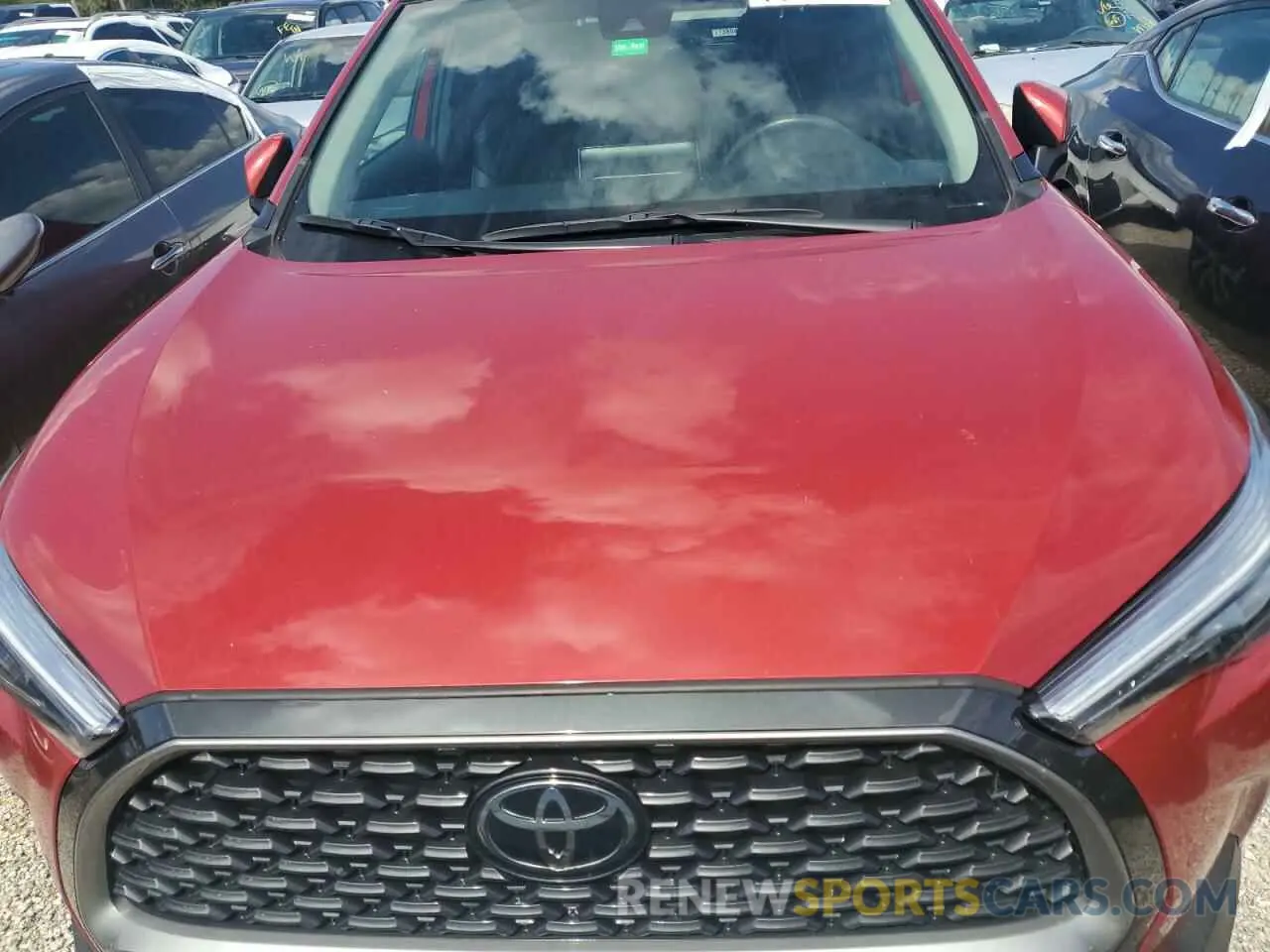 5 fotografías del automóvil dañado 7MUEAAAG5NV036376 TOYOTA COROLLA CR 2022