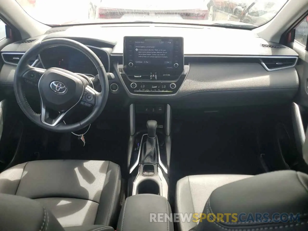 8 fotografías del automóvil dañado 7MUEAAAG5NV036376 TOYOTA COROLLA CR 2022