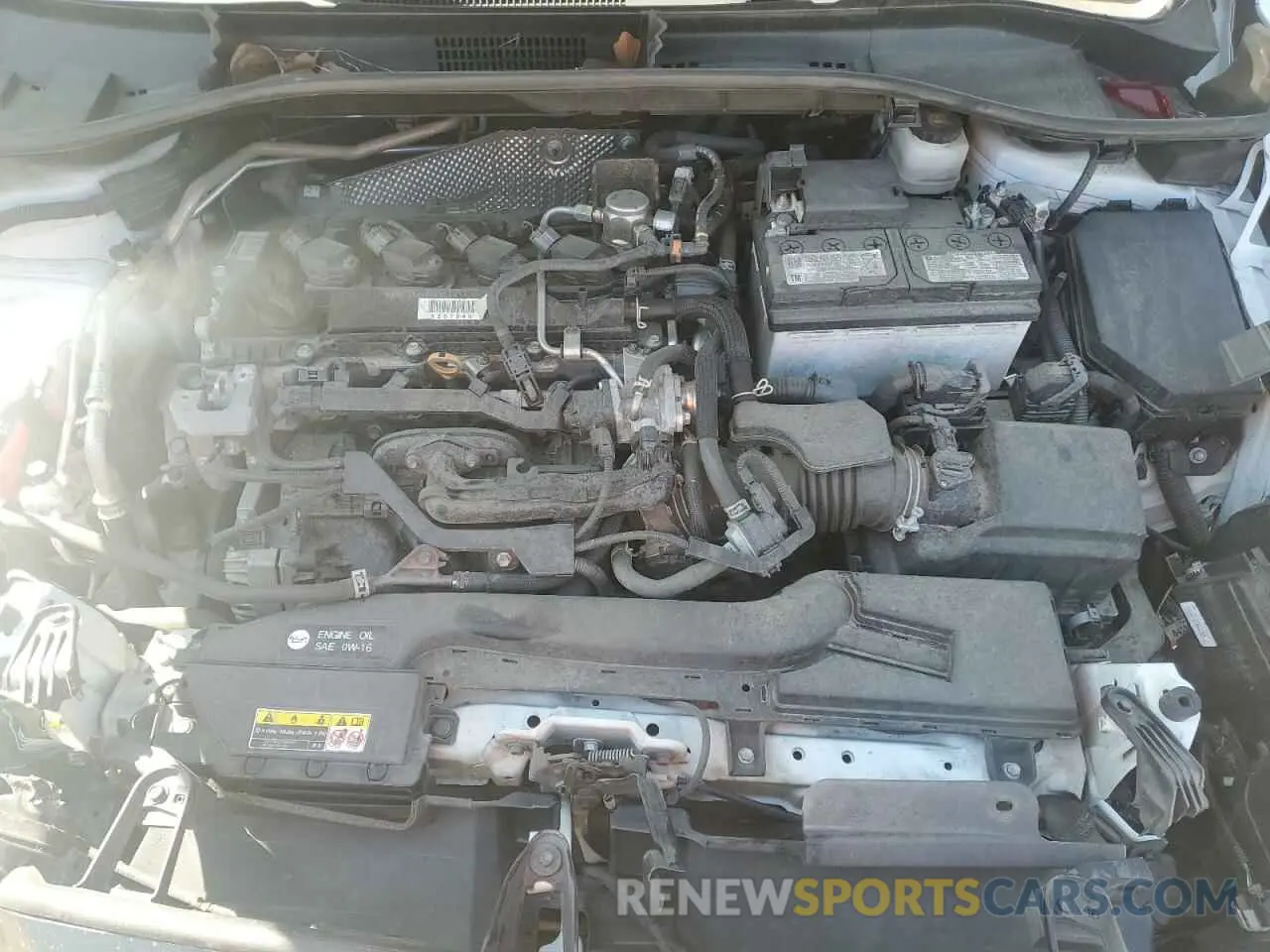 11 fotografías del automóvil dañado 7MUEAABG4NV039350 TOYOTA COROLLA CR 2022