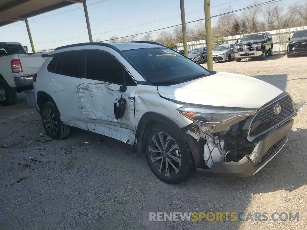 4 fotografías del automóvil dañado 7MUEAABG4NV039350 TOYOTA COROLLA CR 2022
