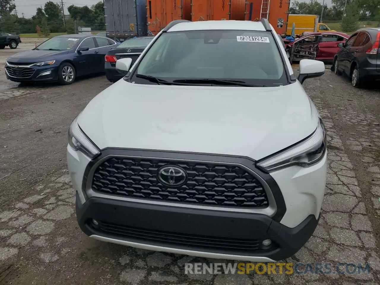 5 fotografías del automóvil dañado 7MUEAABG4NV040336 TOYOTA COROLLA CR 2022