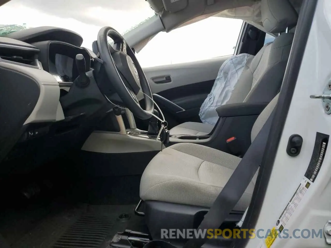 7 fotografías del automóvil dañado 7MUAAABG9PV044478 TOYOTA COROLLA CR 2023