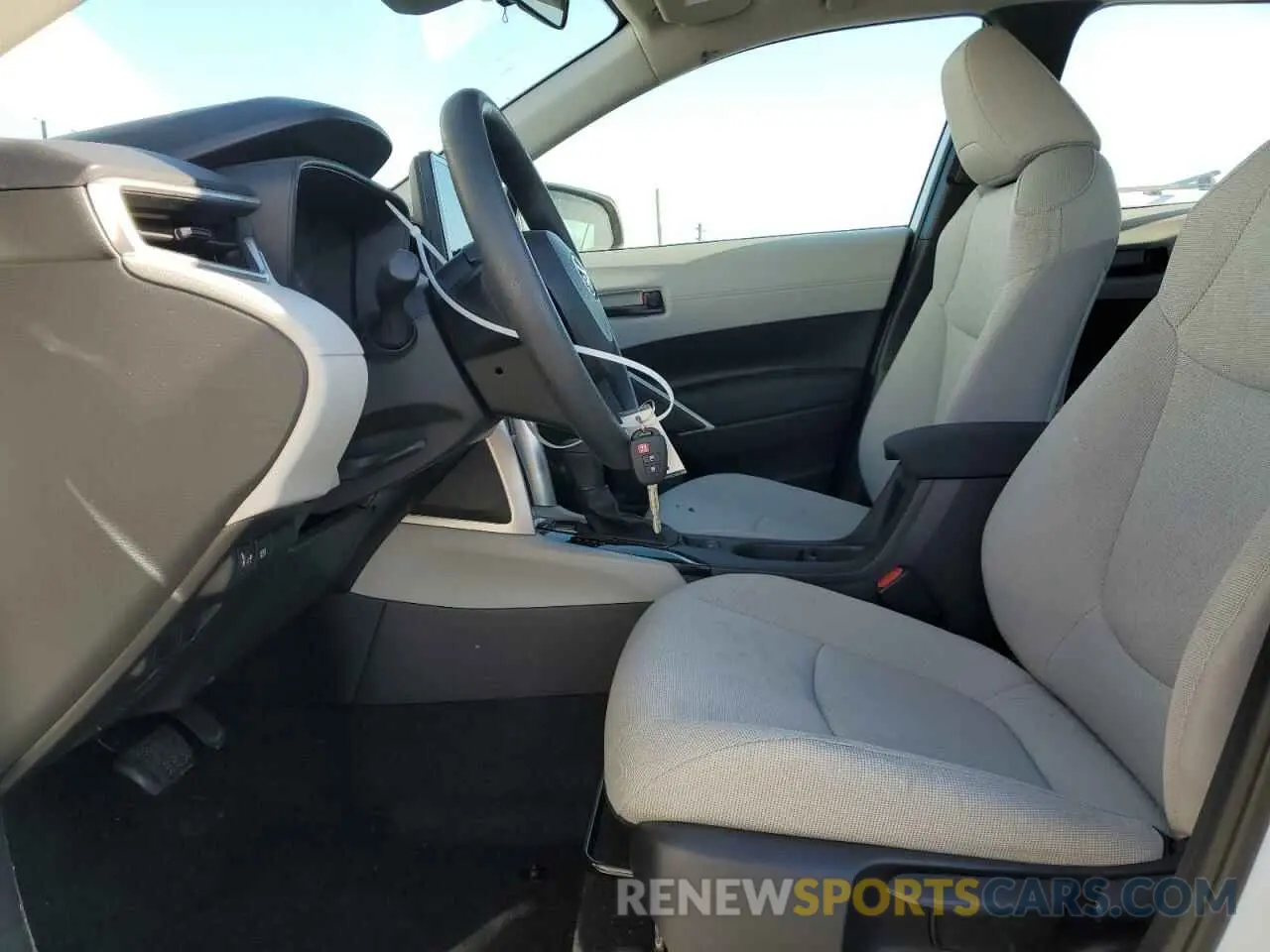 7 fotografías del automóvil dañado 7MUAAABGXPV065162 TOYOTA COROLLA CR 2023