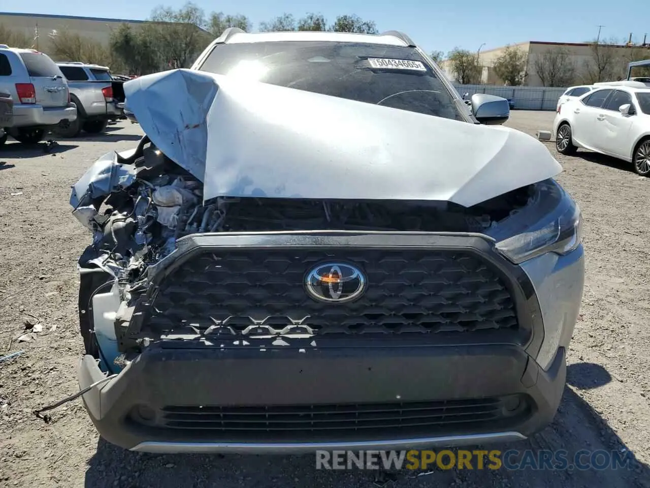 5 fotografías del automóvil dañado 7MUBAAAGXPV055740 TOYOTA COROLLA CR 2023